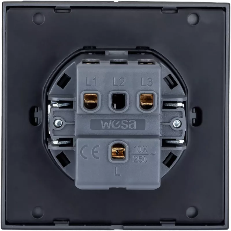 VCX CC TR 01 Single grigio connessione WESA – morsetto a vite, 32 A, 450 V