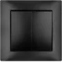 VCX WESA LC 02 Doppio interruttore luce, nero