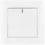 VCX WESA LC 03 interruttore singolo illuminato bianco