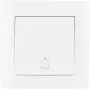VCX WESA LC 06 Pulsante campanello bianco