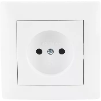 VCX WESA LC 07 Presa singola Type-E bianco