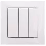 VCX WESA LC 17 connettore triplo per corrugato da 16 mm, bianco