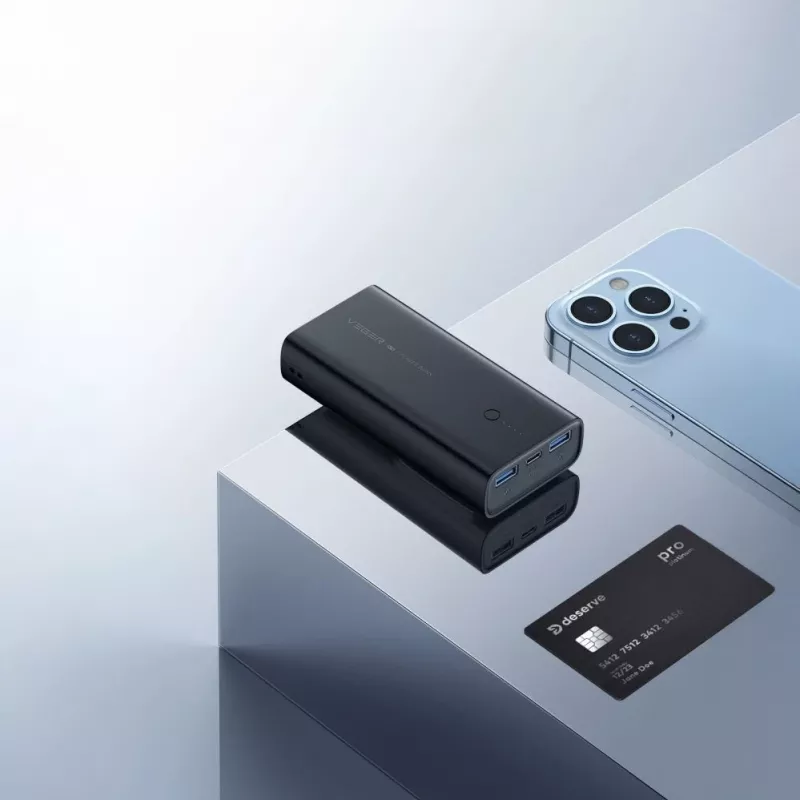 Powerbank Veger ACE100 W1146 10000mAh 20W PD QC3.0 - nero