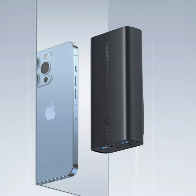 Powerbank Veger ACE100 W1146 10000mAh 20W PD QC3.0 - nero
