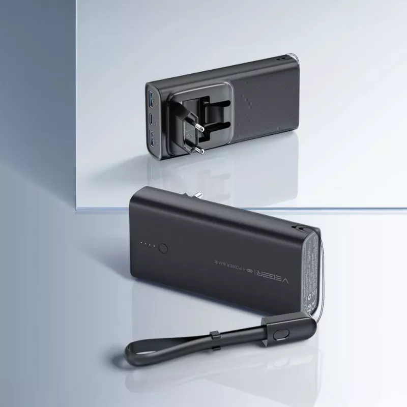 Powerbank Veger ACE100 W1146 10000mAh 20W PD QC3.0 - nero