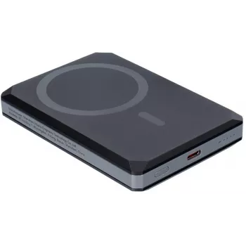 Veger GeoWallet Tracker X5 5000 mAh 20W PD QC 3.0 MFi MagSafe USB-C Power Bank - nero