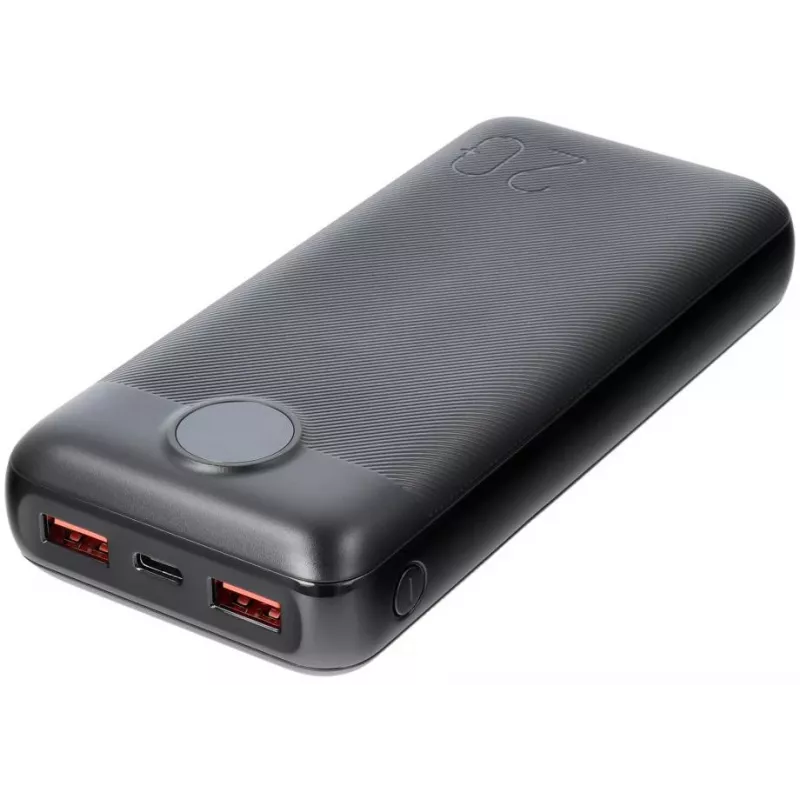 VEGER power bank 20000 mAh 20W PD QC 3.0 2x USB-A USB-C nero