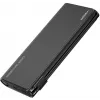 VEGER TCE130 130W PD power bank 25000mAh con cavi USB-C e Lightning integrati, nero