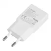 VEGER Caricabatterie da parete USB-A + USB-C QC PD 30W 30W1A1C bianco