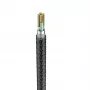 Veger V105 Cavo USB-A a Lightning 1,2 m nero 2,4A ricarica e sincronizzazione