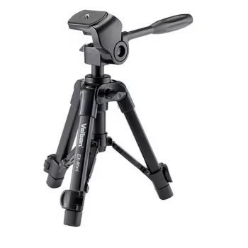 Velbon EX Series EX-mini Treppiede con testa a 2 vie, nero