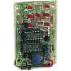 Kit di saldatura Velleman MK109 illuminazione decorativa per interni 6 lampade verde lampeggiante