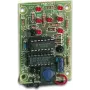 Kit di saldatura Velleman MK109 illuminazione decorativa per interni 6 lampade verde lampeggiante