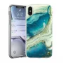Vennus Custodia posteriore in silicone per Apple iPhone XR - nero