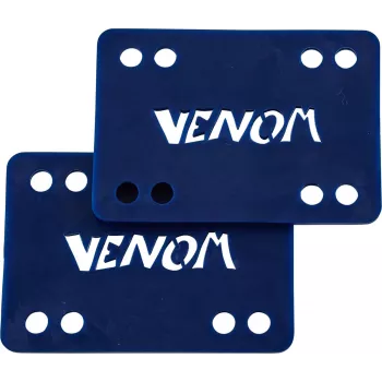 Venom spessori 1/8 pollice set da 2 riser pad per skateboard glow in the dark