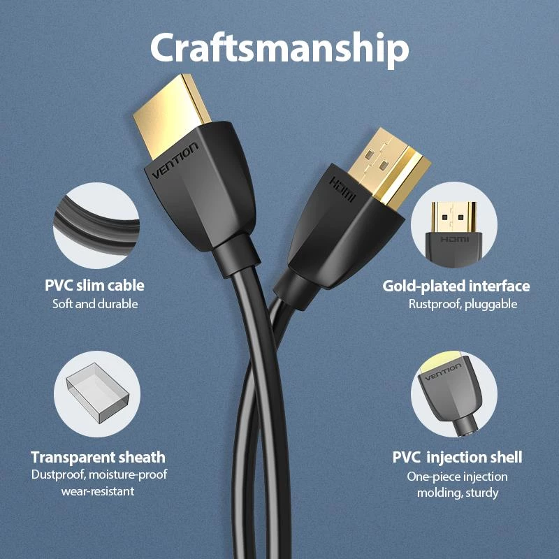 VENTION AAIBH cavo HDMI 2m nero
