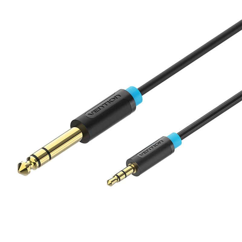 Vention BABBG cavo audio TRS 3,5mm a 6,35mm 1,5m, nero