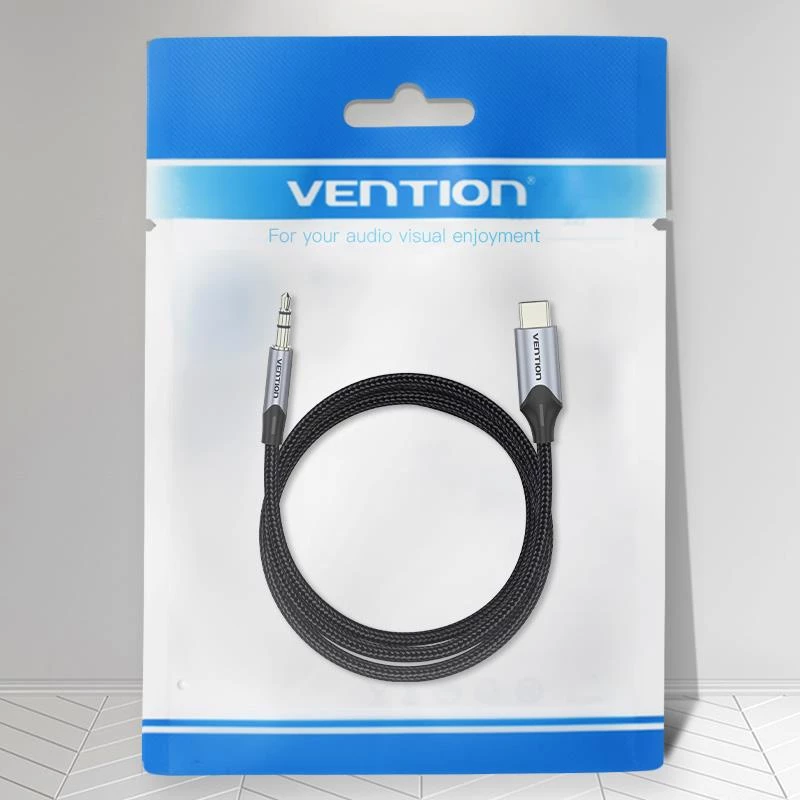 VENTION BGKHF Cavo adattatore audio USB-C su 3,5 mm 1 m nero