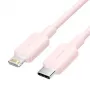 VENTION Cavo USB-C a Lightning 1m rosa LAKPF - ricarica rapida PD 20W e sincronizzazione dati 480Mbps