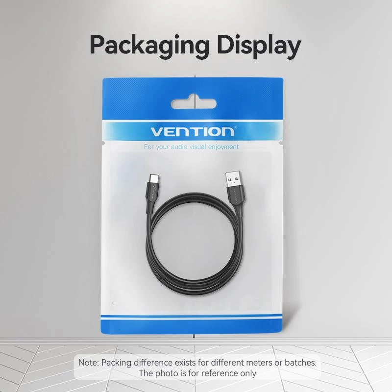 VENTION cavo USB-C a USB 2.0 2m nero CTHBH