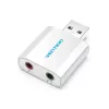 VENTION VAB-S13 scheda audio USB 2.0 con hub a 2 porte
