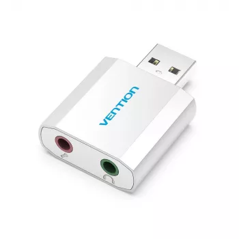 VENTION VAB-S13 scheda audio USB 2.0 con hub a 2 porte