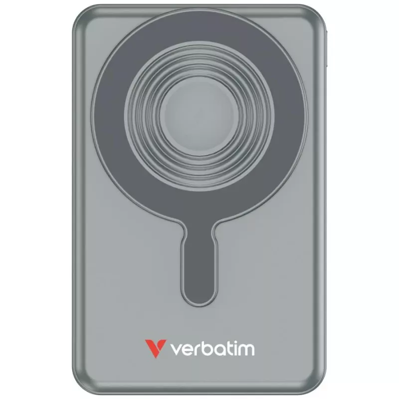 Verbatim Charge'n'Go powerbank 2C e display 10000 mAh grigio