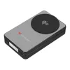 Verbatim Charge 'n' Go Qi2 Power Bank 10000 mAh, supporto magnetico, grigio