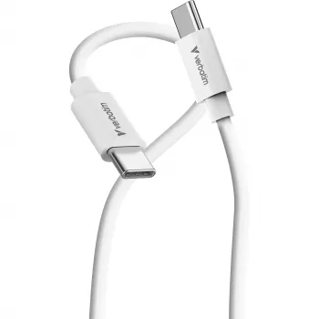 Verbatim Essentials cavo USB 2.0 USB-C a USB-C 1m nero TPE