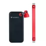 Verbatim Pocket SSD 256GB USB 3.2 Gen 2 Type-C unità a stato solido esterna nero/rosso (32417)