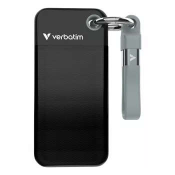 Verbatim SSD Pocket USB 3.2 256GB, nero/grigio