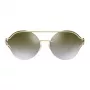 VERSACE VE2184-12526U Occhiali da sole da donna - Montatura oro chiaro, lenti marroni sfumate