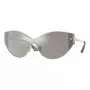 VERSACE VE2239-12526G Occhiali da sole donna montatura oro lenti grigio specchio 147mm
