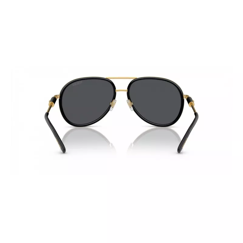 VERSACE VE2260-100287 Occhiali da sole unisex Montatura oro Lenti grigie 60/16/140 mm