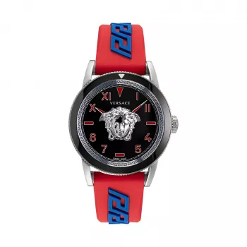 VERSACE VE2V00622 orologio cronografo uomo Swiss Quartz 43mm acciaio inox