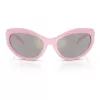 VERSACE VE4485-5521Z occhiali da sole donna a gatto Havana marrone sfumato 59mm