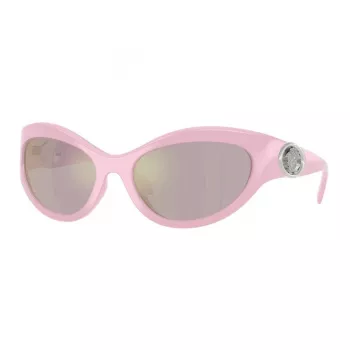VERSACE VE4485-5521Z occhiali da sole donna a gatto Havana marrone sfumato 59mm