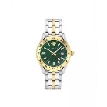 Versace VE7C00623 orologio uomo 41mm acciaio inox quadrante blu cronografo