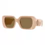 VERSACE Occhiali da sole donna cat eye VE4473U548973 Havana grigio sfumato 54mm