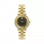 VERSACE orologio donna VE7F00623 svizzero al quarzo 35mm quadrante nero cinturino in pelle