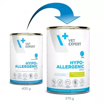 VetExpert Veterinary Diet Hypoallergenic Insect 375g crocchette per cani