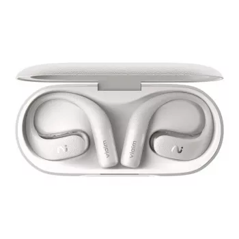 VIAIM Open Note AI Earbuds con registratore vocale (grigio) - 32GB, Bluetooth 5.3