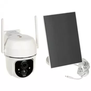 VicoHome APTI-W31SD1 telecamera di sorveglianza esterna solare con PIR, 3MP Wi-Fi