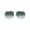 Occhiali da sole da donna Victoria Beckham VB215S-700 - montatura dorata, lenti marroni sfumate, 59 mm