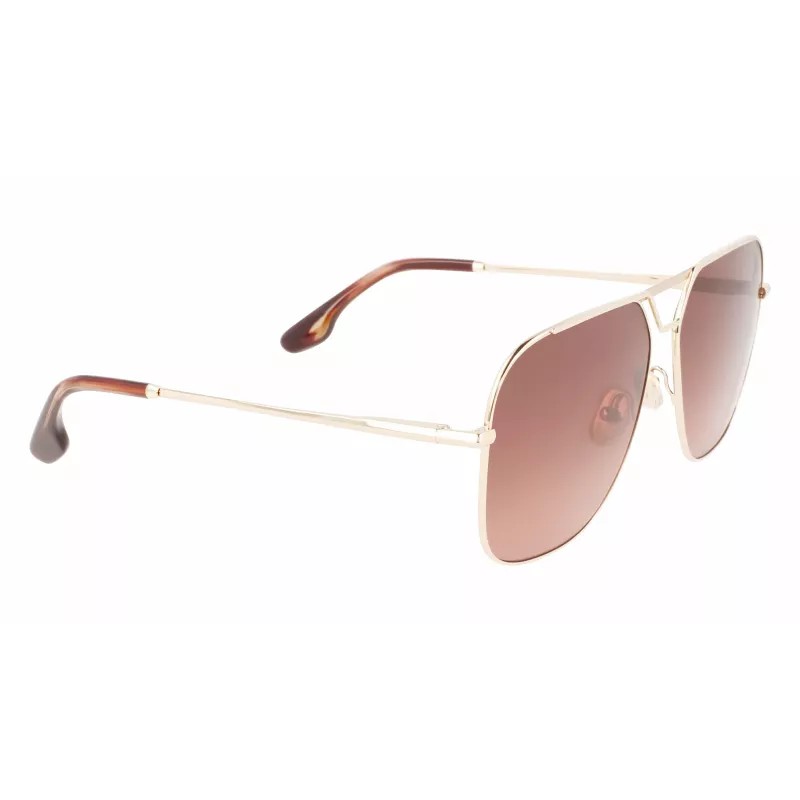 Victoria Beckham VB217S-714 Occhiali da sole donna Havana marrone sfumato 61mm