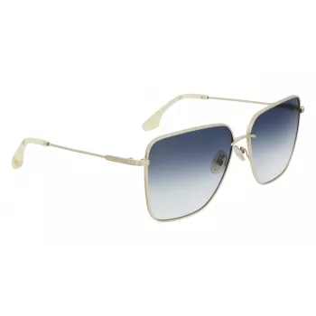 Victoria Beckham VB218S-720 Occhiali da Sole Donna Havana Marrone Sfumato 61mm