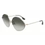 Occhiali da sole donna Victoria Beckham VB220S-713 oro marrone sfumato a farfalla