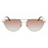 Victoria Beckham VB221S-725 Donna Occhiali da sole Havana Acetato Marrone Sfumato 60mm