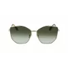 Victoria Beckham VB225S-700 Occhiali da sole donna oro metallo marrone sfumato pilot