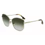 Victoria Beckham VB225S-700 Occhiali da sole donna oro metallo marrone sfumato pilot
